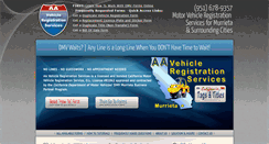 Desktop Screenshot of motorvehicleregistrationmurrieta.com